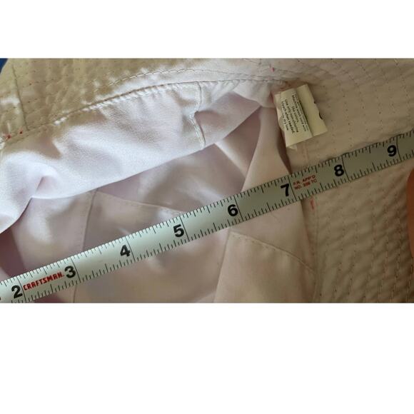 Carter's Toddler Sun Hat Pink with White Polka Dots Sun Hat 4-8 - Picture 7 of 10